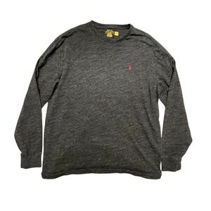Polo Ralph Lauren Charcoal Heather Long Sleeve T-Shirt Neutral Normcore Base